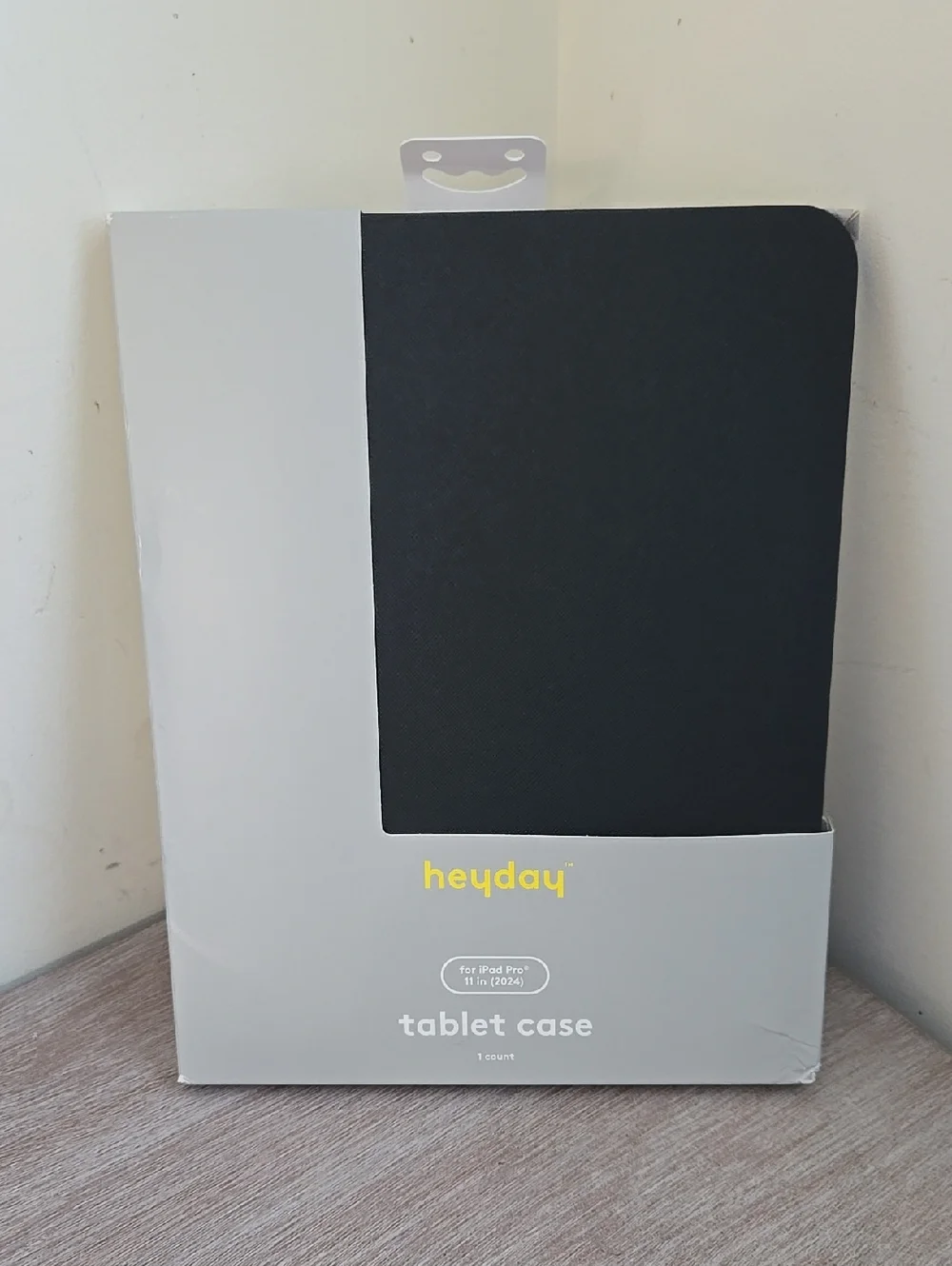 heyday Black Tablet Case for 11-inch iPad Pro - Slim Folio Cover